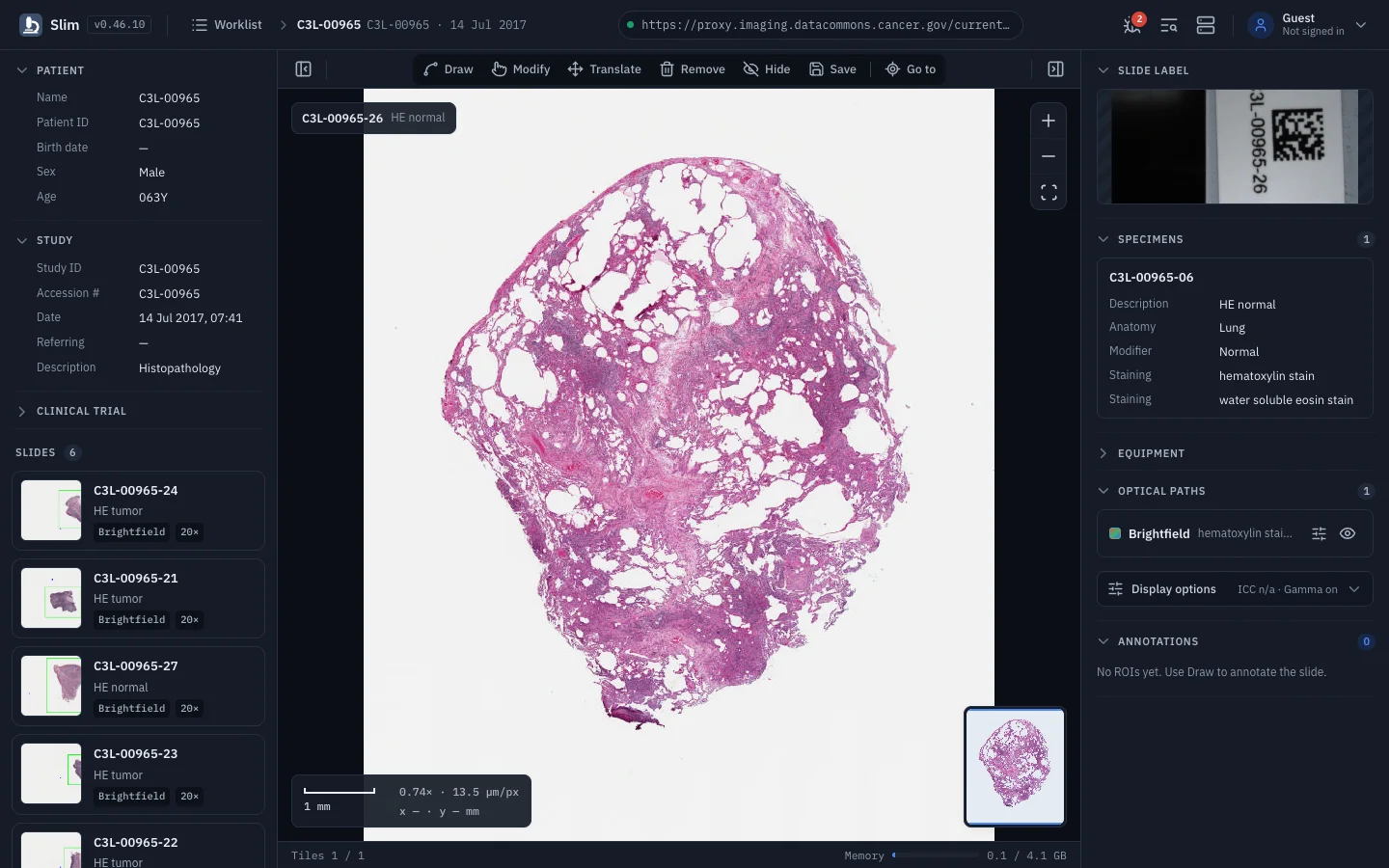 Slim: A viewer layout built for slides